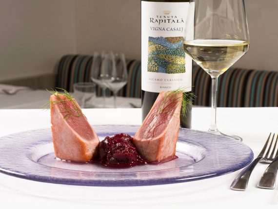 filetto pesce vino bianco ristorante la plancia milano