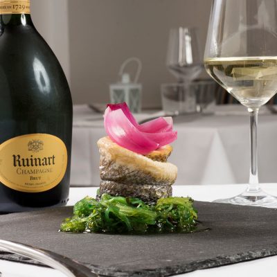 involtini di pesce champagne ristorante la plancia milano