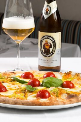 pizza bufalina birra weiss ristorante pizzeria la plancia milano