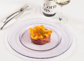 tartare pesce vino refosco ristorante la plancia milano